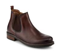 Pavers Wide Fit Premium Leather Chelsea Boots - Brown Size 8