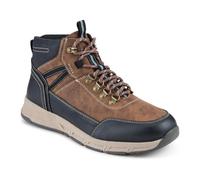 Pavers Wide Fit Walking Boots With Bungee Laces - Brown Size 9