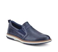 Pavers Wide Mens Wide Fit Elasticated Slip-On Shoes Navy Size 9