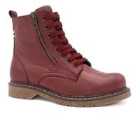 Pavers Wide Womens Wide Fit Leather Zip-Up Boots | Autumn Winter Collection | Boot | Flat