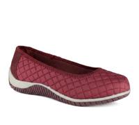 Pavers Wide Womens Wide Fit Quilted Upper Comfort Pumps | Autumn Winter Collection | Pumps | Slip On | Memory Foam Insole