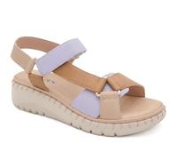 Pavers Adjustable Fastening Cushioning Sandals - Tan Multi Size 6