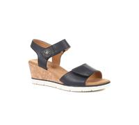 Pavers Women's Adjustable Wedge Sandals in Navy | Size: 7 Pavers Navy 7