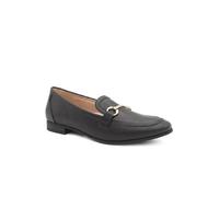 Pavers Women's Arch Support Shock Absorbing Moccasins Flat in Black | Size: 6