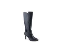 Pavers Women's Block Heel Elegant Long Boots in Black | Size: 7 Pavers Black 7