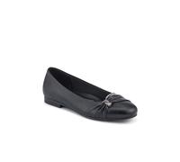 Pavers Women's Bow-Detailed Heeled Ballet Pumps in Black | Size: 5 Pavers Black 5