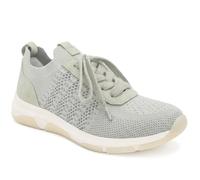 Pavers Women's Breathable Lace Up Sporty Trainers in Khaki | Size: 5 Pavers Khaki 5