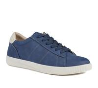 Pavers Womens Casual Lace Up Platform Trainers Navy Size 5