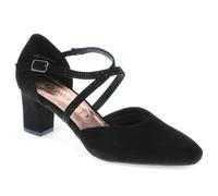 Pavers Women's Closed-Toe Block Heels in Black | Size: 3