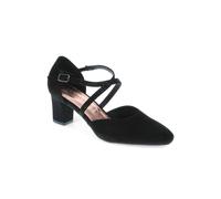 Pavers Women's Closed-Toe Block Heels in Black | Size: 7