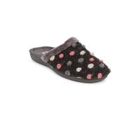 Pavers Cushioned Mule Slippers - Dark Grey Multi Size 6