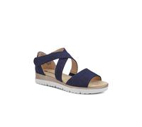Pavers Women's Cushioned Touch-Fasten Sandals in Navy | Size: 4