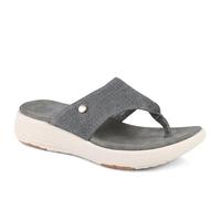 Pavers Womens Cushioned Wedge Heel Toe Post Sandals | Spring Summer Collection | Toe Post Sandal
