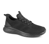 Pavers Womens Easy Step in Lightweight Memory Foam Trainers Black Size 5