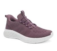 Pavers Women's Easy Step In Lightweight Memory Foam Trainers in Purple | Size: 8