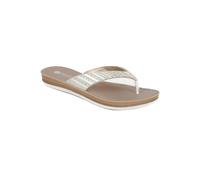 Pavers Women's Embellished Platform Toe Post Sandals in Metallic Silver | Size: 3 Pavers Metallic Silver 3