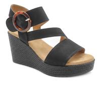 Pavers Womens Fashionable Woven Wedge Heel Sandals | Spring Summer Collection | Wedge | Riptape | Cushioned Insole