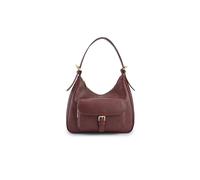 Pavers Women's Faux-Leather Shoulder Bag in Burgundy Pavers Burgundy One Size