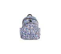 Pavers Women's Floral Print Backpack with Bottle Holders in White Pavers White