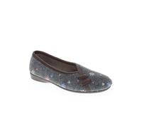 Pavers Women's Full Slippers in Grey | Size: 6 Pavers Grey 6