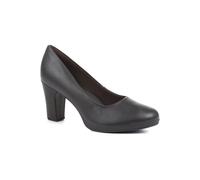 Pavers Ladies Elegant High Heel Court Shoes in Black - Rounded Toe and Cushioned Insole - Fashion Shoes for Formal Occasions - Size UK 5 / EU 38