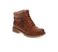 Pavers Women's Knitted Cuff Ankle Boots in Tan | Size: 6 Pavers Tan 6