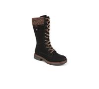 Pavers Women's Lace-Up Calf Boots in Black | Size: 6 Pavers Black 6
