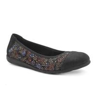 Pavers Womens Leather Slip On Ballet Flats | Autumn Winter Collection | Pumps | Slip On