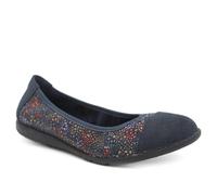 Pavers Womens Leather Slip On Ballet Flats | Autumn Winter Collection | Pumps | Slip On