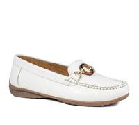 Pavers Womens Leather Slip On Moccasin Shoe | Spring Summer Collection | Moccasin Shoe | Pull On