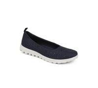 Pavers Women's Lightweight Slip On Pumps in Navy | Size: 8 Pavers Navy 8