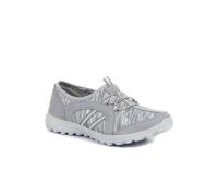 Pavers Women's Lightweight Slip-On Trainers in Grey | Size: 7 Pavers Grey 7