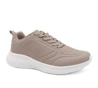 Pavers Womens Memory Foam Lightweight Trainers Taupe Size 5
