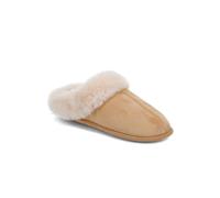 Pavers Memory Foam Mule Slippers - Chestnut Size 5