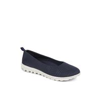 Pavers Women's Memory Foam Slip On Shoes in Navy | Size: 6 Pavers Navy 6