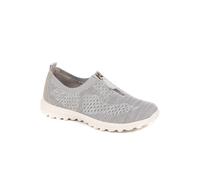 Memory Foam Trainers - Light Grey Size 5
