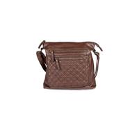 Pavers Women's Multi-Zip Cross-Body Bag in Brown