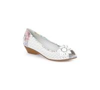 Pavers Women's Open-Toed Pumps in White | Size: 7 Pavers White 7