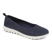 Pavers Women's Pumps in Navy with Cushioned Memory Foam Insole - Casual Slip On Shoes - Comfortable Stylish Ladies Footwear - Size UK 5 / EU 38