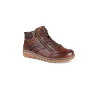 Pavers Women's Relife Ankle Boots with Functional Zip in Brown | Size: 6