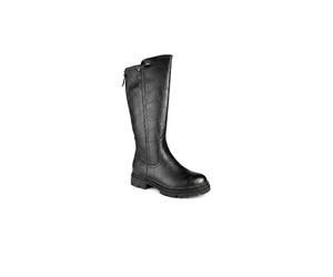 Pavers Women's Relife Zip Up Calf Length Boots in Black | Size: 7
