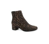 Pavers Women's Smart Block Heel Ankle Boots With Warm Lining in Tan | Size: 5