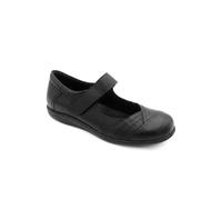 Pavers Women's Smart Leather Mary Janes Shoe in Black | Size: 7