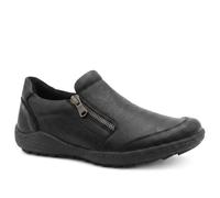 Pavers Womens Smart Zip Closure Shoes | Autumn Winter Collection | Slip On Shoe | Slip On