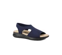 Pavers Stretch Comfort Sandals with Cushioned Insole - Navy Size 7