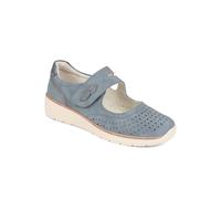 Pavers Touch-Fastening Mary Janes - Blue Size 8