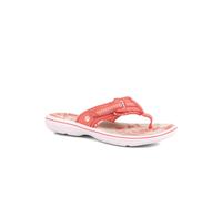Pavers Touch-Fastening Toe Post Sandals - Coral Size 3
