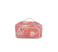 Pavers Women's Floral Cosmetic Bag in Pink Pavers Pink