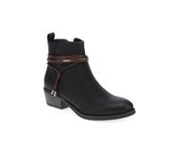 Pavers Women's Western-Heeled Ankle Boots in Black | Size: 6 Pavers Black 6
