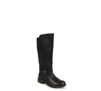 Pavers Wide Calf-Fitting Long Boots - Black Size 5